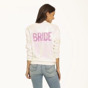 Hayley Paige | Sequin | Bride | Bomber Jacket